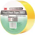 3M Duct Tape: 3M, Series 3903, Light Duty, 2 in x 50 yd, Yellow, Continuous Roll, Pack Qty: 1
