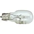 Glass Wedge Mini Bulb, Trade Number 906, T5, Clear, 13.5 V