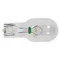Glass Wedge Mini Bulb, Trade Number 912, 12.8 Watts, T5, Clear, 12.8 V