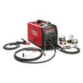 Lincoln Electric Multiprocess Welder, LE31MP Series, Input Voltage: 120, DC TIG, Flux-Cored, MIG, Stick