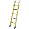 Werner 6 ft. Fiberglass Sectional Ladder with 375 lb. Load Capacity, Round Rungs