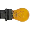 Plastic Wedge Bulb, Trade Number 3357NA/3457NA, 27/8 Watts, S8, Amber
