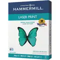 Hammermill Laser Paper: Letter Paper Size Name, 24 lb Paper Wt, 98 Brightness, Matte, White, 500 PK