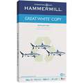 Hammermill 8-1/2" x 14", Recycled Multipurpose Paper, Matte Finish, White, PK 500