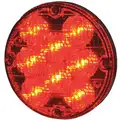Maxxima Bus Warning Light: Perimeter Light, 1 13/32 in Wd - Vehicle Lighting, Red, 1 Heads, LED