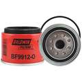 Fuel Filter: 4 5/16 in Lg, 4 1/4 in Outside Dia., Spin-On, Manufacturer Number: BF9912-O