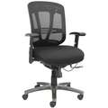 Alera Desk Chair, Desk Chair, Black, Mesh, 18" to 22" Nominal Seat Height Range