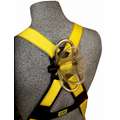 Dbi-Sala Delta Full Body Harness with 420 lb. Weight Capacity, Black/Yellow, Universal