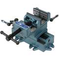 Machine Vise, Cross Slide, 8" Jaw Opening (In.), 8" Jaw Width (In.), 11 Overall Length (In.)