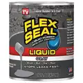 Leak Sealer: Rubber, Gray, 16 oz Container