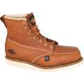 Thorogood Shoes 6" Work Boot, 10, D, Men's, Brown, Steel Toe Type, 1 PR