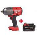 Milwaukee Impact Wrench: 1/2 in Square Drive Size, 1,000 ft-lb Fastening Torque, 1,400 ft-lb Breakaway Torque