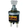 Flaming River Battery Disconnect Switch with Removable Key, 12-24 V