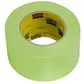 3M Masking Tape, 3" x 60 yd., Green, 6.6 mil