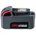 Ingersoll Rand Battery: Ingersoll Rand, IQV20, Li-Ion, 1 Batteries Included, 5 Ah, (1) Battery