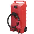 Flo N'Go Fuel Caddy, Polyethlene Material, 14 gal. Capacity, Used For Fueling