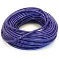 Voice and Data Patch Cord: 5e, RJ45, RJ45, 75 ft Lg - Patch Cord, Purple