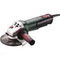 Angle Grinder, 6" Wheel Dia., 14 Amps, 120VAC, 9600 No Load RPM, Paddle Switch