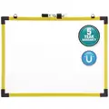 Gloss-Finish Steel Dry Erase Board, Wall Mounted, 24"H x 36"W, White