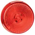 Imperial 2-1/2" Clearance Marker Lamp, 10 Series, LED, Red Round, 2 Diode, P2, 12V