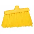 Tough Guy Broom Head: Plastic, 12 39/64 in Sweep Face, No Handle Broom Handle L, Acme Thread