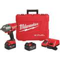 Milwaukee Impact Wrench: 1/2 in Square Drive Size, 1,000 ft-lb Fastening Torque, 1,400 ft-lb Breakaway Torque