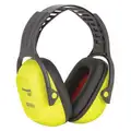 Honeywell Howard Leight Over-the-Head Ear Muffs, 26 dB Noise Reduction Rating NRR, Dielectric Yes, Yellow