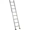 Louisville 8 ft. Aluminum Straight Ladder with 300 lb. Load Capacity, D-Rungs