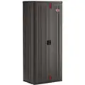 Suncast Commercial Commercial Storage Cabinet, Dark Gray, 72" H X 30" W X 20-1/4" D, Unassembled