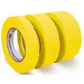 3M Masking Tape, 24 mm x 55 m, Yellow, 6.3 mil