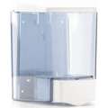 Wall Mounted, Manual Liquid Hand Soap Dispenser; 30 oz., Clear