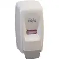 Gojo Wall Mounted, Manual Liquid Hand Soap Dispenser; 800 mL, White