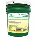 Renewable Lubricants Vacuum Pump Oil: 5 gal, Pail, 10 SAE Grade, 46 ISO Viscosity Grade, Food Grade