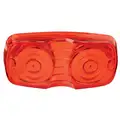 Imperial Rectangular Replacement Lens; Red
