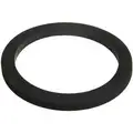 Cam and Groove Gasket: 3/4 in For Coupling Size, Black, 1 3/8 in Outside Dia, Flat, 1 Blue, 10 PK