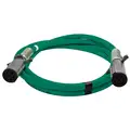 Imperial 15 ft. 7-Way ABS Cord Straight, Green, Zinc Die-Cast Plugs