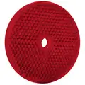Imperial 2" Red Reflector With Center Hole