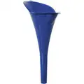 Funnel King Funnel, Polypropylene, 12 oz. Total Capacity, 6" Height, 11" Length, 13/16" Spout Outside Dia.
