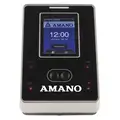 Amano Time Clock: Digital, LCD, Wall, 100 No. of Employees, Face Reader