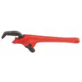 Ridgid Hex Pipe Wrench: Cast Iron, 2 5/8 in Jaw Capacity, Smooth, 9 in Overall Lg, I-Beam