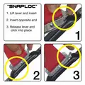 Logistic E-Fitting: Steel, 1,000 lb Working Load Limit, E-Track and SNAPLOCS Mounting