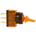Switch Lighted Amber 1 Position Toggle On-Off