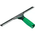 Unger 18"W Straight Rubber Window Squeegee Without Handle, Green