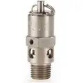 Air Safety Valve: Hard Seat, 1/4 in (M)NPT Inlet (In.), 225 psi Preset Setting (PSI)