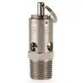 Air Safety Valve: Soft Seat, 1/2 in (M)NPT Inlet (In.), 175 psi Preset Setting (PSI), Air
