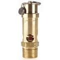 Air Safety Valve: Soft Seat, 3/4 in (M)NPT Inlet (In.), 200 psi Preset Setting (PSI)