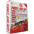 Genuine First Aid First Aid Kit, Kit, Nylon Case Material, Industrial, 10 People Served Per Kit