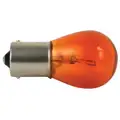 Mini Bulb, Trade Number 7507A, 21 Watts, S8, Single Contact Bayonet (BAU15s), Amber, 13.5 V