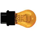 Plastic Wedge Bulb, Trade Number 3757AK, S8, Amber