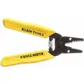 Klein Tools Wire Stripper: 18 AWG to 10 AWG, 6 1/4 in Overall Lg, Standard Cushion Grip, 6 - 8 in, 11045